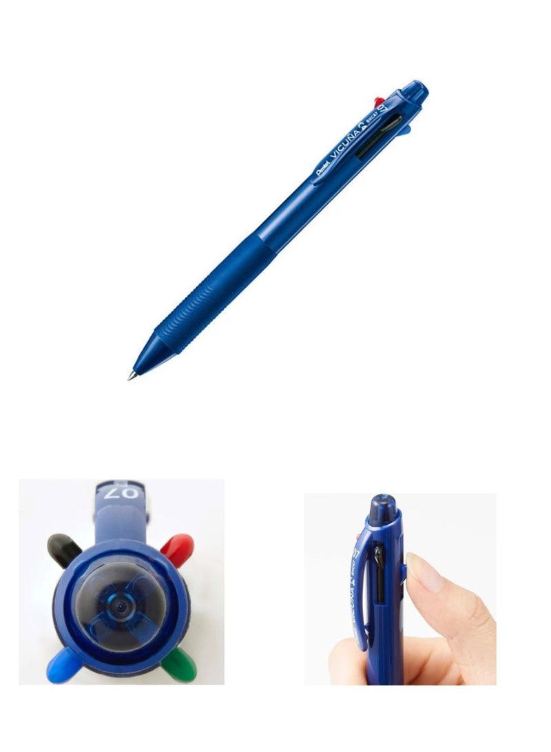 Pentel عبوة من 02 - قلم حبر جاف بنتل فيكونا مع قلم رصاص ميكانيكي متعدد - Image 4
